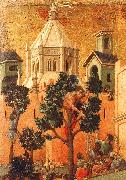 Duccio di Buoninsegna Entry into Jerusalem oil painting